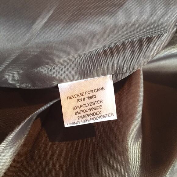 Erin London metallic corduroy button down jacket, small - Picture 8 of 9